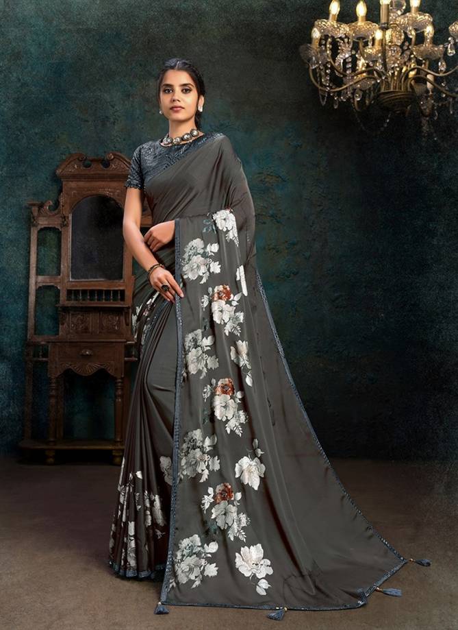 MAHOTSAV MOH-MANTHAN-21100 SERIES-SHRIHITHA Latest Designer Party Wear Raw Silk Fancy Sarees Collection